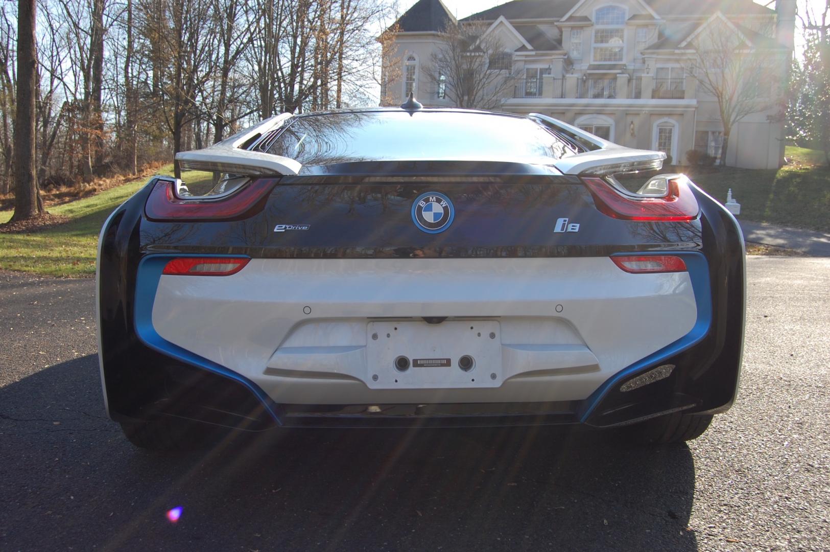 2019 White /Brown Leather BMW i8 (WBY2Z4C50KV) with an 3 cylinder Turbo/ Electric drive engine, Automatic transmission, located at 6528 Lower York Road, New Hope, PA, 18938, (215) 862-9555, 40.358707, -74.977882 - Here we have a beautiful looking and driving 2019 BMW i8 with 7,497 miles. This BMW has a 3 cylinder turbo gas engine with electric motors putting power to all four wheels via an automatic transmission. The interior offers brown leather, keyless entry, cruise control, tilt steering wheel, power wind - Photo#11